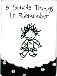 5 Simple Things to Remember Pocket Notepad