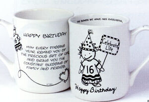 BIRTHDAY MUG FOR 16 YEAR-OLD