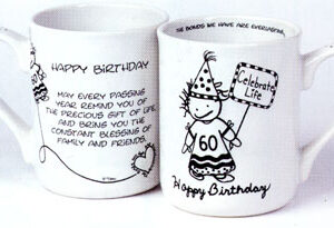 BIRTHDAY MUG FOR 60 YEAR-OLD