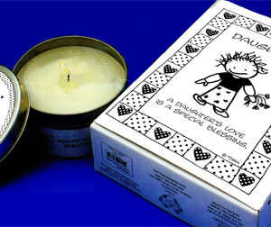DAUGHTER CANDLE GREETING