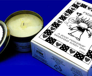 FRIEND CANDLE GREETING