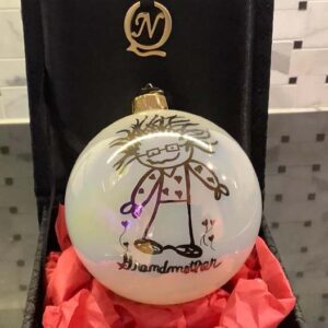 Grandmother Ornament with Keepsake Gift Box