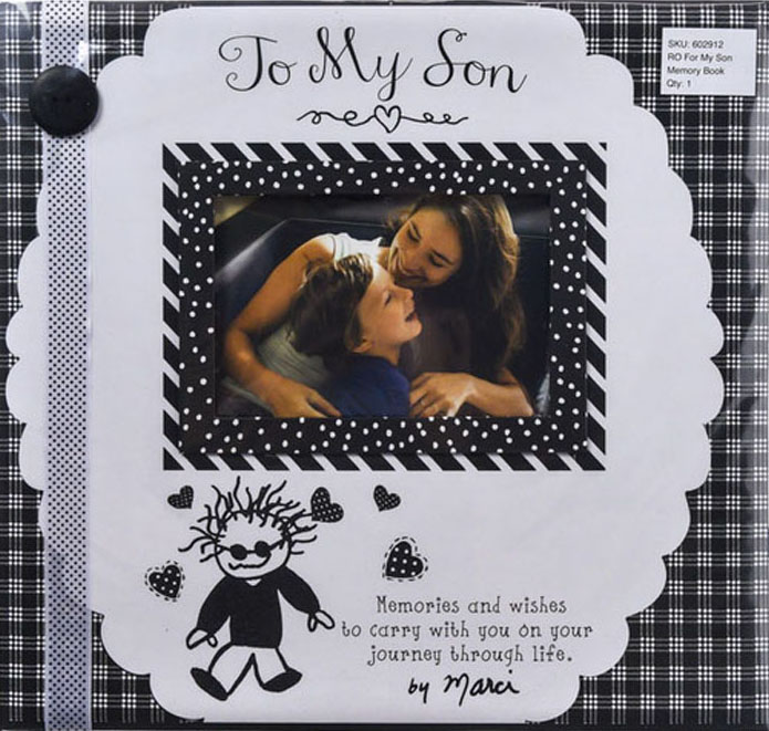 To My Son Memory Album
