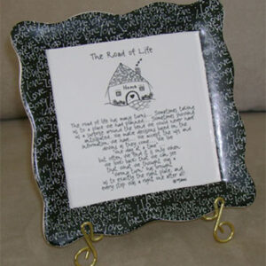 Road of Life Trivet/Wall Plaque