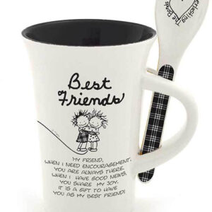 Best Friends Mug With Spoon