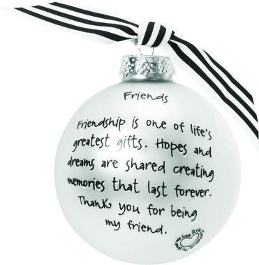Friends are Forever Ornament